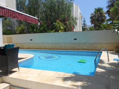 AL magnifique villa sur deux niveaux avec piscine a hammamet