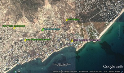 250 m Hamamet nord emplacement unique