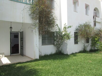 Appartement s+2 avec jardin à Hammamet Sud