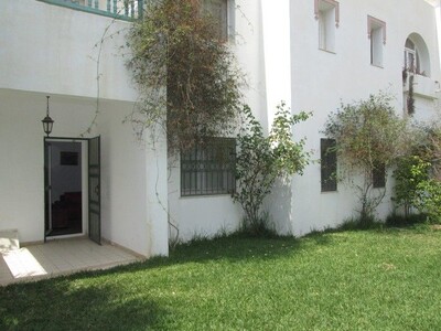 AV Appartement s+2 avec jardin à Hammamet Sud