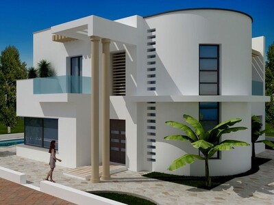 villa AV dans les vergers de Hammamet