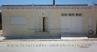 Hammamet Nord Mrezgua Maison s+2 avec garage