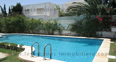 Villa sur 2 niveaux avec piscine à yasmine Hammamet
