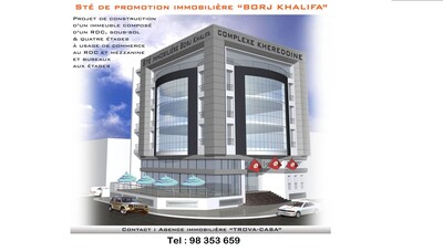 Appt S+2 S+3 à Kheireddine sur route principal