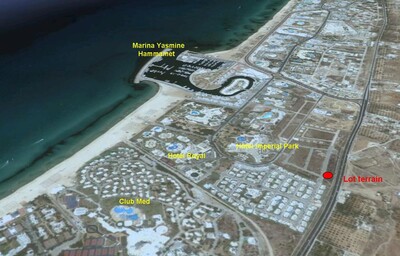 Vente terrain Hammamet (yasmine)