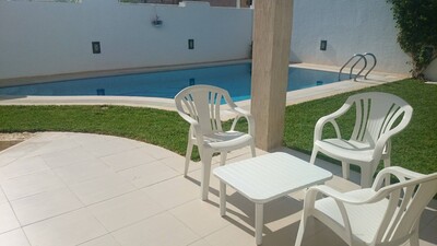 AL une belle villa avec piscine à Yasmin Hammamet