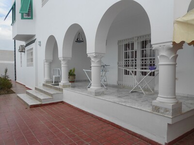 to rent a floor of villa furnished in Hammamet