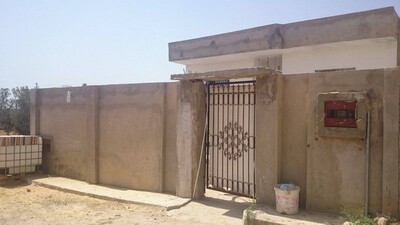 Av dans la campagne de Hammamet une maison presque fini