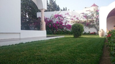 Av une belle villa proche de Yasmine Hammamet de style arabesque