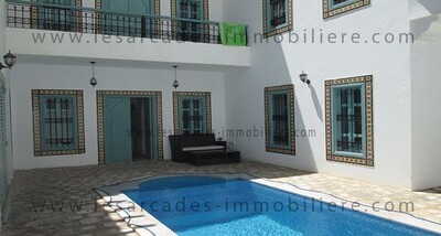Villa Mosaïque à Hammamet Nord