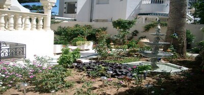 villa avec jardin à 20 metres de la plage