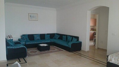 AV un appartement dans une résidence avec piscine à Hammamet