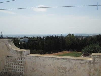 Maison étage à 5 minde Hammamet avec vue mer