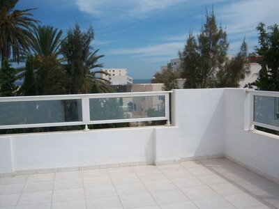 appartement à Sousse avec terrasse vue de mer