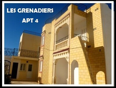 Apt 4 Les grenadiers au coeur de la zone touristique à Djerba