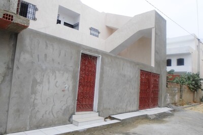 AV Maison RDC et 2 studios neufs à hammamet nord