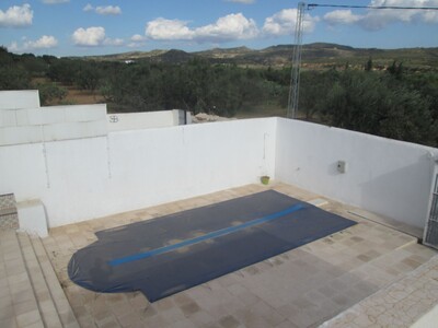 House with pool on 320 m sea and mountain view
