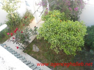 for sale beautiful villa with studio in a district calms in hammamet