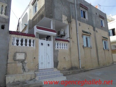 Belle maison avec 2 niveaux à Hammamet Nord