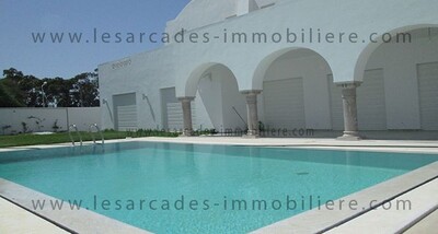 Villa Zina à Hammamet sud zone résidentiel