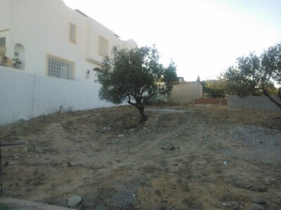 Terrain vue mer pour villa à Hammamet