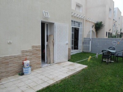 trés jolie duplex dans une résidence gardée avec jardin