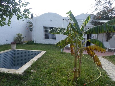 villa la rose proche de la mer