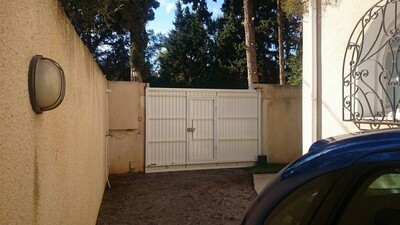for rent villa well furnished with garden and shed car