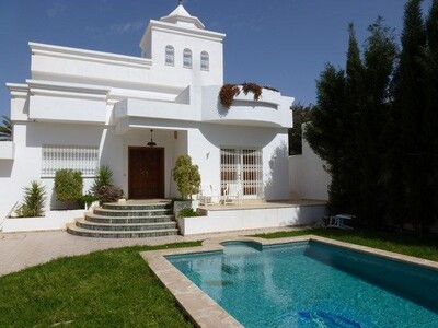 Villa dans secteur de verdure à Hammamet
