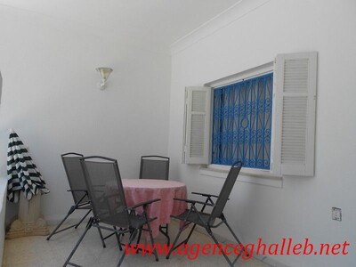 belle maison quartier calme à hammamet 115MD