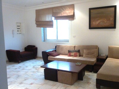 av appartement de style moderne dans la zone touristique hammamet
