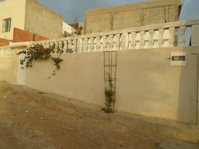 maison plein pieds avec vue sur mer av à hammamet
