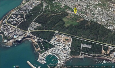 terrain a la marsa gammarth forêt