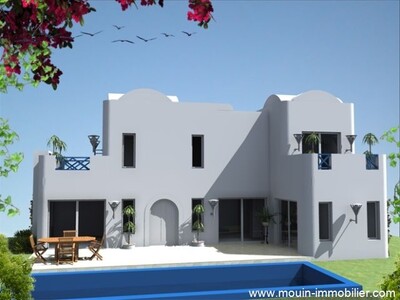 Villa Rosier réf A neuve à Hammamet