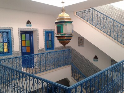Magnifique maison style Sidi Bou Said vue imprenable