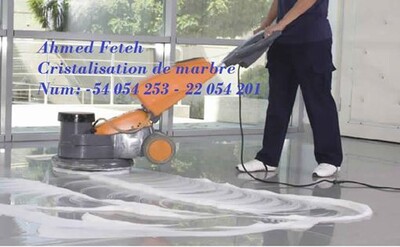 Polissage lustrage de marbre
