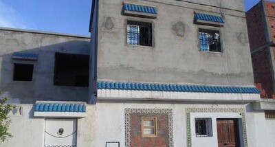 Jolie maison RDC avec étage inachevé à bir bouregba