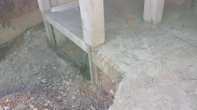 villa inachevée à gammart supérieur