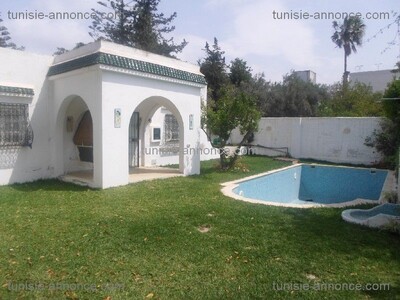 a louer pour le vacance une belle villa a hammamet