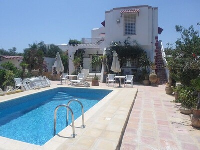 villa de charme avec piscine à hammamet pour vacance