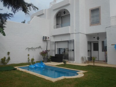 magnifique duplex avec piscine av à hammamet