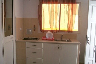 Apartment with shower