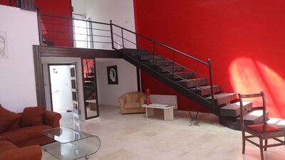 un beau duplex meublé