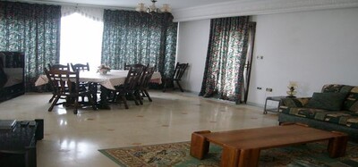 spacious floor of villa furnished in kantaoui