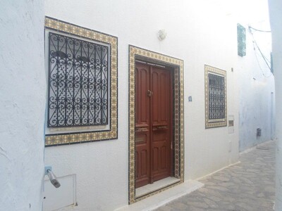 maison arabe en plein centre ville hammamet kttt