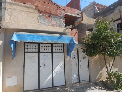 maison garage étage inachevée proche hammamet kk