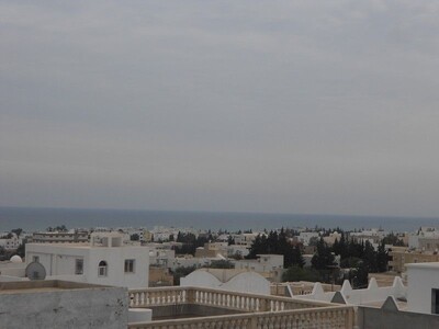 duplex vue sur mer à hammamet nord 100 md kkk