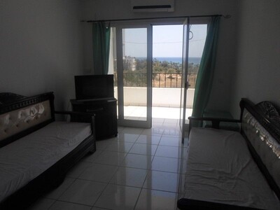 AV un appartement avec vue sur mer à hammamet NJ