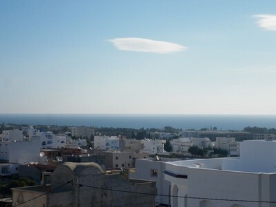 2 Maisons plus studio à Hammamet vue de mer