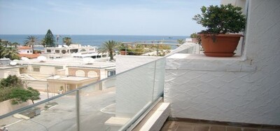 un joli appartement avec superbe vue mer